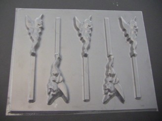 463sp Twinkle Fairy Chocolate Candy Lollipop Mold